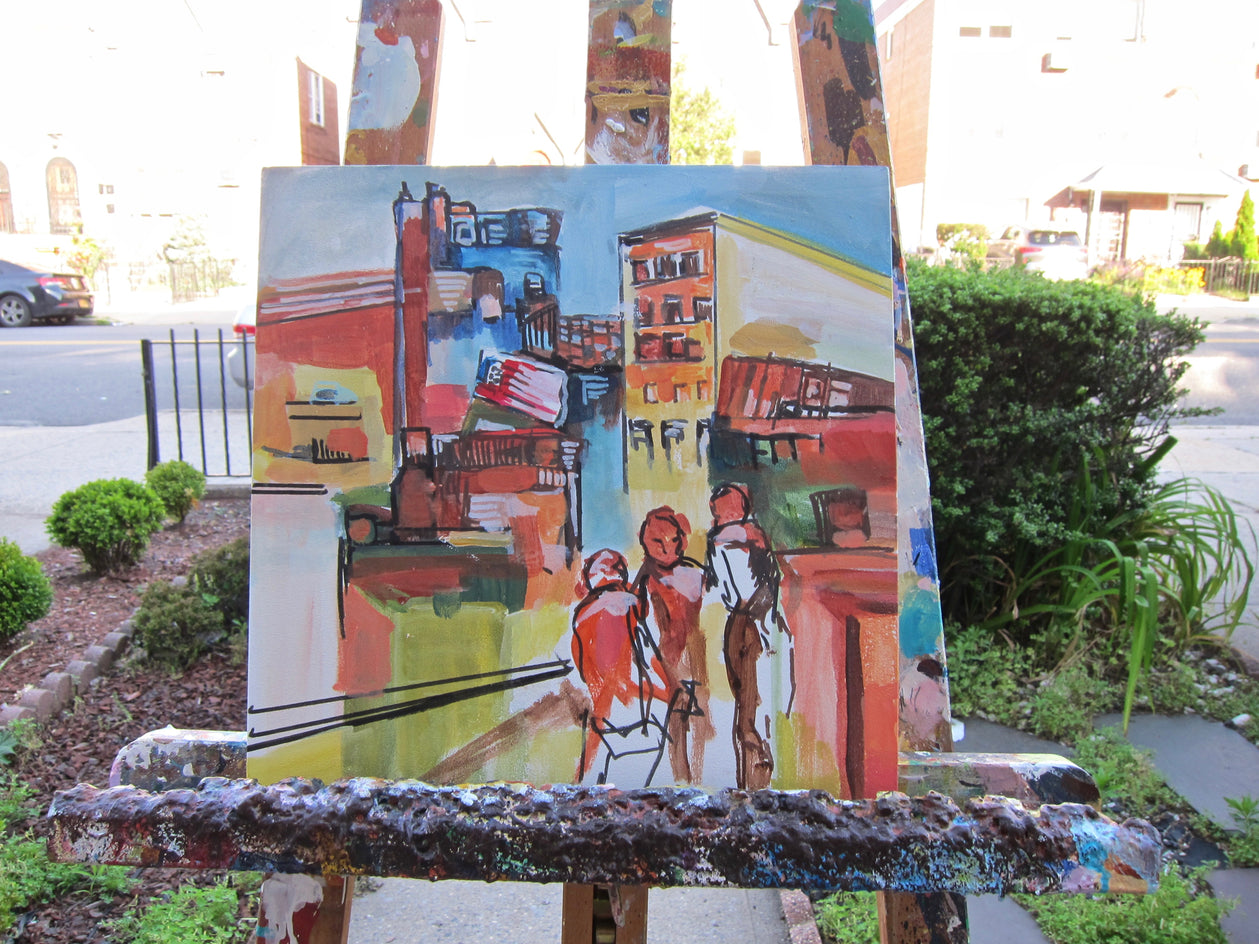 Hope for New York Part l by Colette Wirz Nauke |  Context View of Artwork 