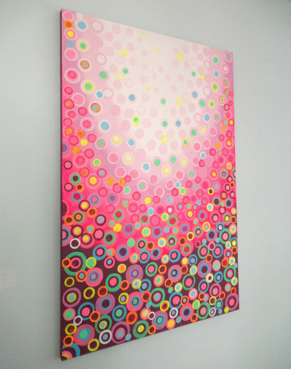 Muse by Natasha Tayles |  Side View of Artwork 