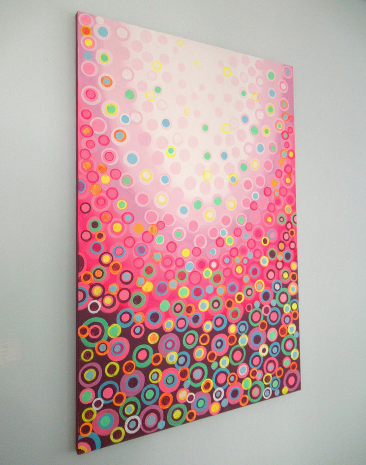 Muse by Natasha Tayles |  Side View of Artwork 