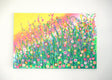 Original art for sale at UGallery.com | Blooms in Paradise by Natasha Tayles | $1,000 | acrylic painting | 24' h x 36' w | thumbnail 3