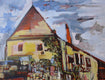 Original art for sale at UGallery.com | French Countryside Part I by Colette Wirz Nauke | $2,600 | acrylic painting | 48' h x 36' w | thumbnail 4
