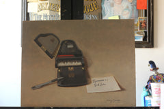 Original art for sale at UGallery.com | Dedication by Jose H. Alvarenga | $850 | oil painting | 11' h x 14' w | thumbnail 3