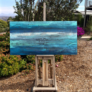 Original art for sale at UGallery.com | Consequence of Light by Alicia Dunn | $1,825 | mixed media artwork | 24' h x 48' w | photo 3