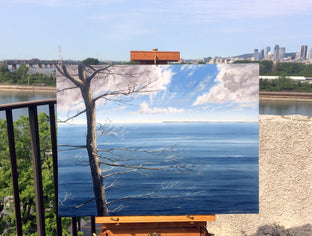 Original art for sale at UGallery.com | Skeletal Remains by Jay Jensen | $1,050 | oil painting | 18' h x 24' w | photo 3