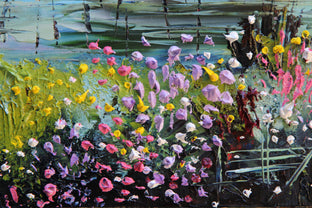 The Bliss of Monet by Lisa Elley |   Closeup View of Artwork 