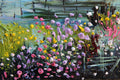 Original art for sale at UGallery.com | The Bliss of Monet by Lisa Elley | $300 | oil painting | 10' h x 10' w | thumbnail 4