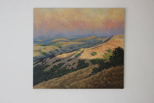 Original art for sale at UGallery.com | Burning Hills by Stefan Conka | $2,350 | oil painting | 29.5' h x 33.4' w | photo 3