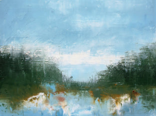 Original art for sale at UGallery.com | By Timber Creek by Ronda Waiksnis | $750 | oil painting | 22' h x 30' w | photo 1