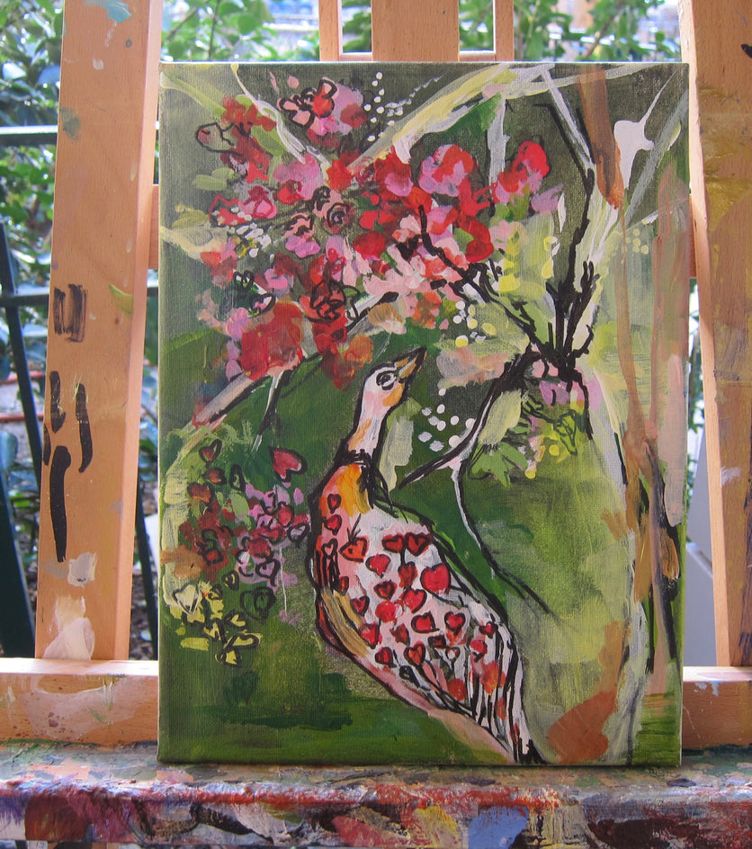 The Heart of a Bird by Colette Wirz Nauke |  Context View of Artwork 