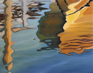 Original art for sale at UGallery.com | Beauty of Silence by Andres Lopez | $1,125 | oil painting | 24' h x 24' w | photo 3