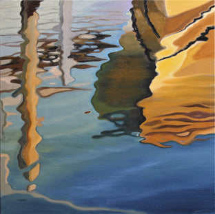 Original art for sale at UGallery.com | Beauty of Silence by Andres Lopez | $1,125 | oil painting | 24' h x 24' w | photo 1