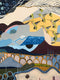 Original art for sale at UGallery.com | The World of Night by Alana Clumeck | $3,700 | mixed media artwork | 48' h x 48' w | thumbnail 4