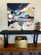 Original art for sale at UGallery.com | The World of Night by Alana Clumeck | $3,700 | mixed media artwork | 48' h x 48' w | thumbnail 3