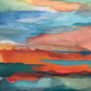 Original art for sale at UGallery.com | Dreams and Desire by Alicia Dunn | $1,900 | acrylic painting | 40' h x 40' w | photo 4