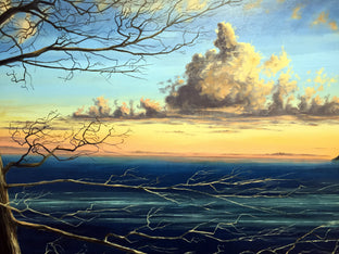 Original art for sale at UGallery.com | Dead Pine Evening by Jay Jensen | $2,350 | oil painting | 24' h x 36' w | photo 4