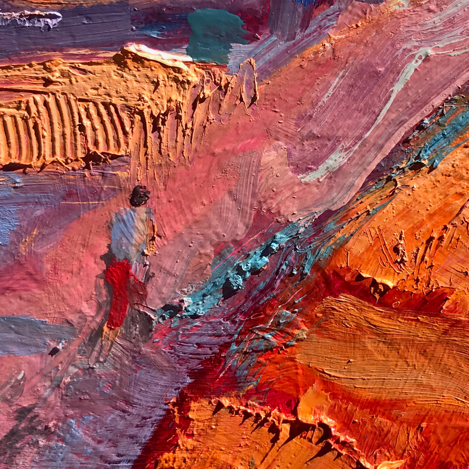 A Favorite Spot by James Hartman |  Closeup View of Artwork 