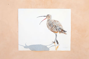 Whimbrel #11 Speaking Out by Emil Morhardt |  Context View of Artwork 