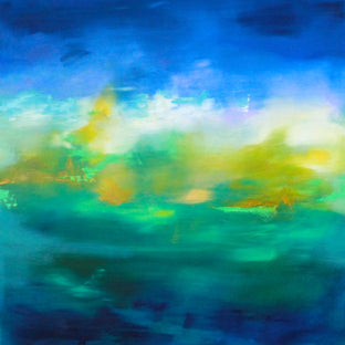 Original art for sale at UGallery.com | Fulfilled Longing by Sarah Parsons | $1,800 | oil painting | 36' h x 36' w | photo 1