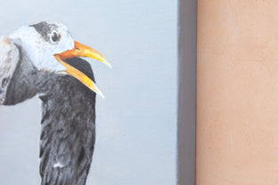 Original art for sale at UGallery.com | Great Crested Tern #1 by Emil Morhardt | $3,100 | acrylic painting | 36' h x 48' w | photo 2