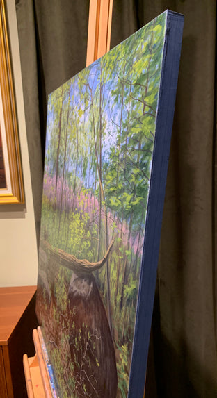 Spring on Little Round Top by Jay Jensen |  Side View of Artwork 