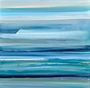 Original art for sale at UGallery.com | Streaming Light by Alicia Dunn | $1,750 | acrylic painting | 36' h x 36' w | photo 1