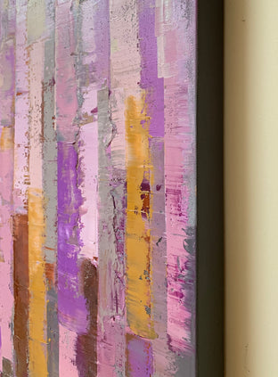 Cozy Night by Janet Hamilton |  Side View of Artwork 