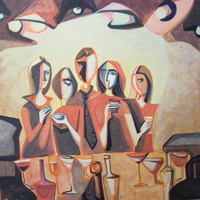 Corner of a Bar by Diana Elena Chelaru | Artwork Main Image
