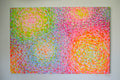 Original art for sale at UGallery.com | Sweet Colorful Song by Natasha Tayles | $1,000 | acrylic painting | 24' h x 36' w | thumbnail 3