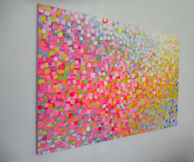 Daytime by Natasha Tayles |  Side View of Artwork 