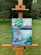Original art for sale at UGallery.com | Gray Rock with Red by Teresa Smith | $550 | oil painting | 16' h x 12' w | thumbnail 3