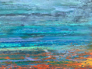 Original art for sale at UGallery.com | Multiple Destinies by Alicia Dunn | $1,925 | mixed media artwork | 24' h x 48' w | photo 4