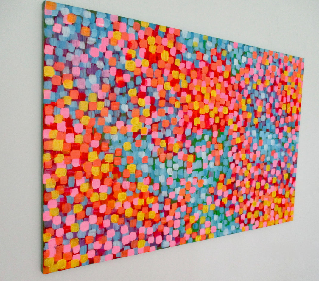 Flower Shop 2 by Natasha Tayles |  Side View of Artwork 