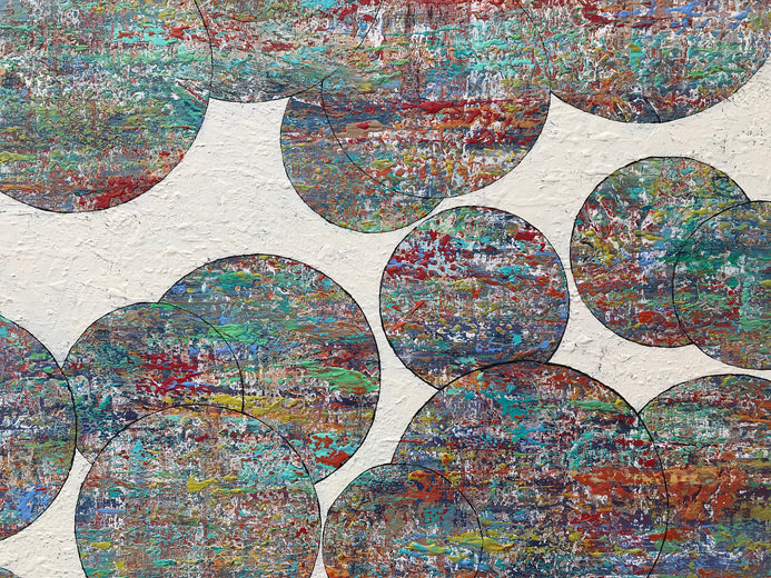 Curiosity and Reflection by Alicia Dunn |   Closeup View of Artwork 