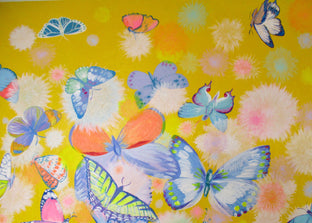 Joyful Butterflies by Natasha Tayles |   Closeup View of Artwork 