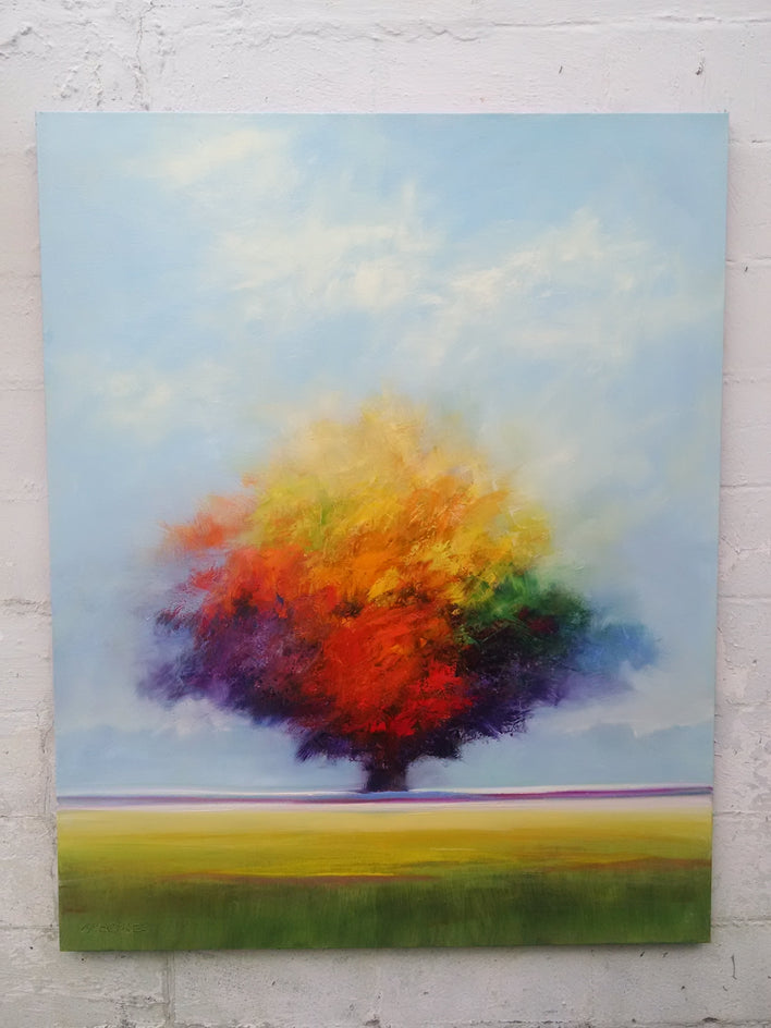 Awesome Tree by George Peebles |  Context View of Artwork 