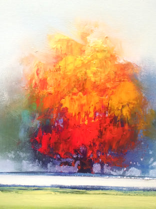 The Orchard by George Peebles |   Closeup View of Artwork 