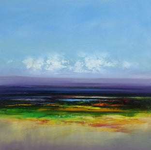 Original art for sale at UGallery.com | September Day by George Peebles | $1,425 | oil painting | 36' h x 36' w | photo 1