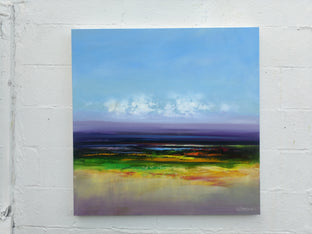 Original art for sale at UGallery.com | September Day by George Peebles | $1,425 | oil painting | 36' h x 36' w | photo 3