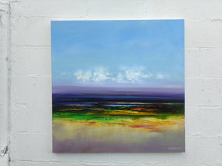 Original art for sale at UGallery.com | September Day by George Peebles | $1,425 | oil painting | 36' h x 36' w | photo 3
