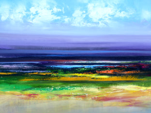 Original art for sale at UGallery.com | September Day by George Peebles | $1,425 | oil painting | 36' h x 36' w | photo 4