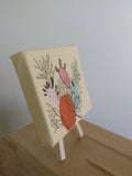 Original art for sale at UGallery.com | Prickly Pocket by Autumn Rose | $75 | mixed media artwork | 4' h x 4' w | thumbnail 2