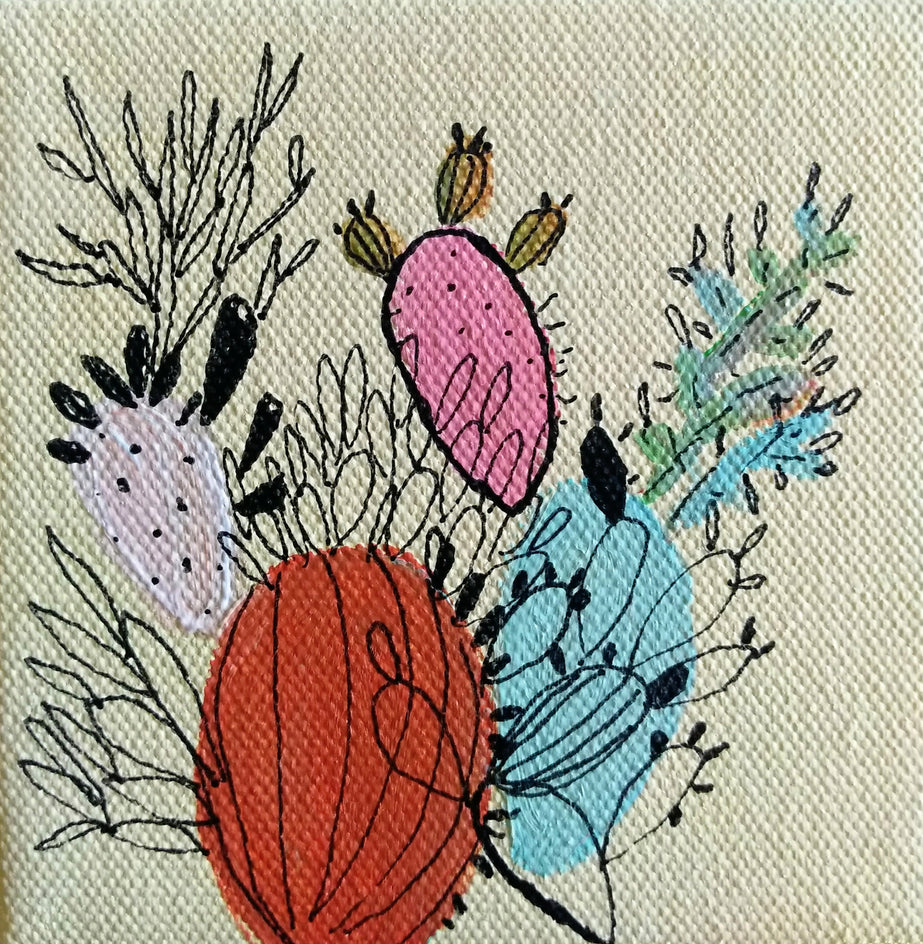 Prickly Pocket by Autumn Rose |  Artwork Main Image 