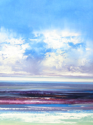 Original art for sale at UGallery.com | Autumn Sky by George Peebles | $1,450 | oil painting | 36' h x 36' w | photo 4