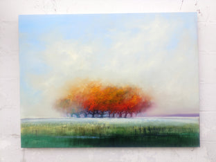 Original art for sale at UGallery.com | The Ridgeline by George Peebles | $2,950 | oil painting | 36' h x 48' w | photo 3