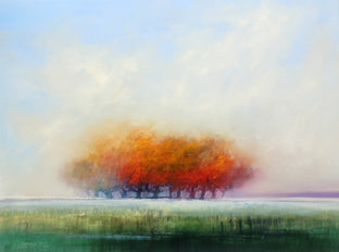 Original art for sale at UGallery.com | The Ridgeline by George Peebles | $2,950 | oil painting | 36' h x 48' w | photo 1