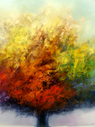 Original art for sale at UGallery.com | Maple by George Peebles | $2,325 | oil painting | 36' h x 48' w | photo 4