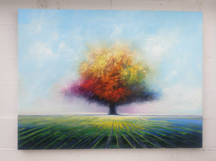 Original art for sale at UGallery.com | Maple by George Peebles | $2,325 | oil painting | 36' h x 48' w | photo 3