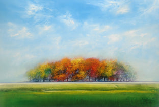 Original art for sale at UGallery.com | September's Dream by George Peebles | $3,750 | oil painting | 40' h x 60' w | photo 1