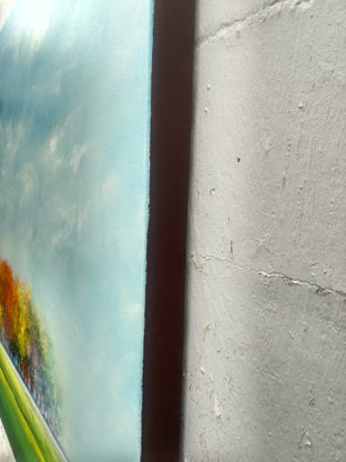 Ending of a Day by George Peebles |  Side View of Artwork 