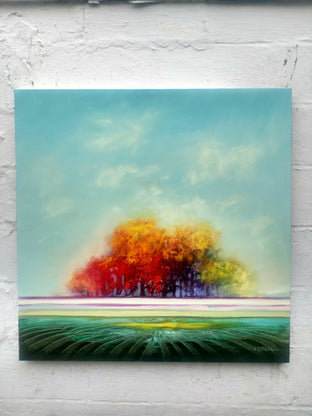 A Colorful Afternoon by George Peebles |  Context View of Artwork 